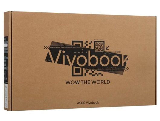 Ноутбук ASUS VivoBook X1504VA-BQ4060/90NB13Y2-M03600/Core i3-100U/16Gb/512Gb/15.6 FHD IPS/DOS серебристый